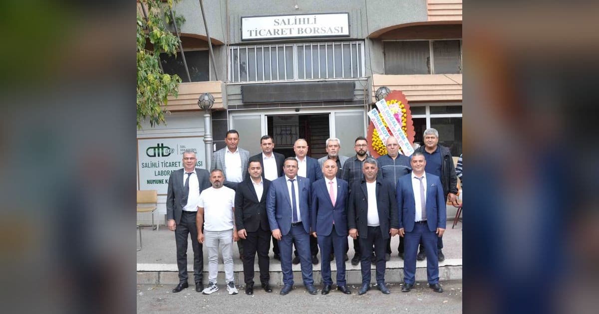 Salihli Ticaret Borsası'nda Yetiş Aksoy Güven Tazeledi