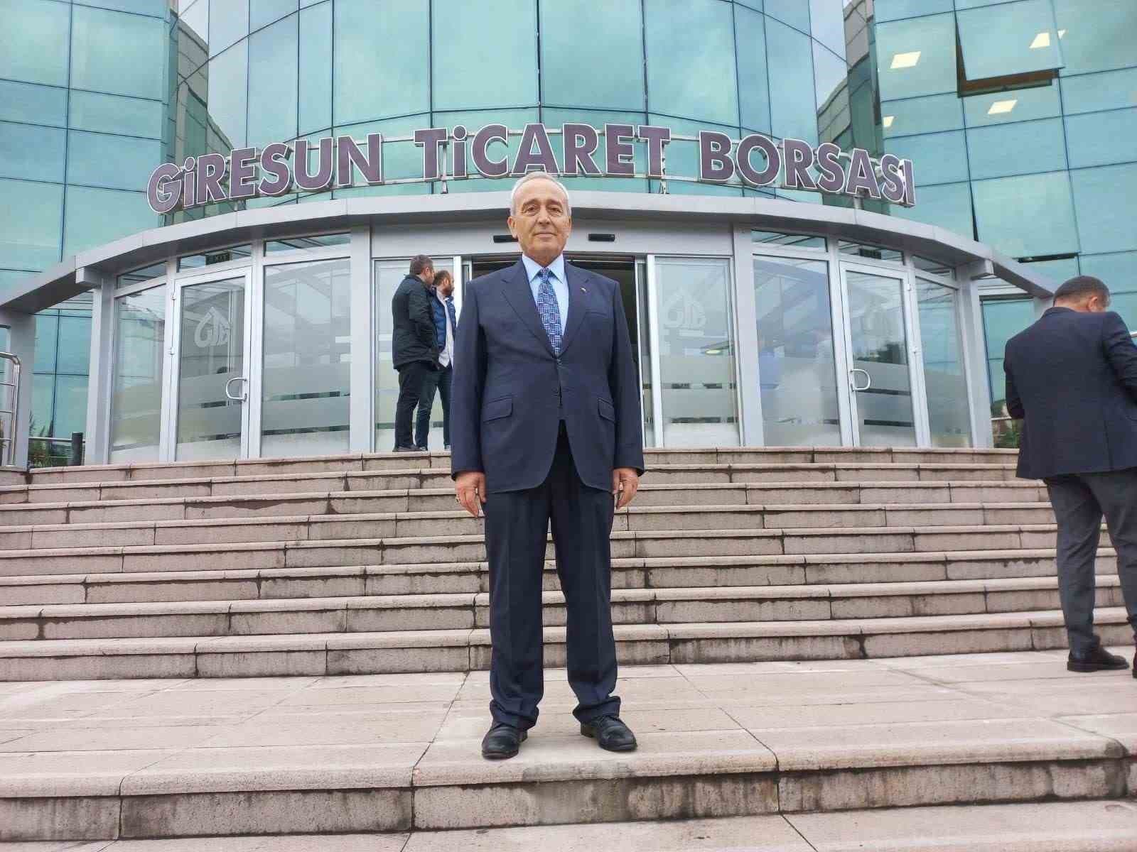 Giresun Ticaret Borsası Seçimlerini Hamza Bölük Kazandı