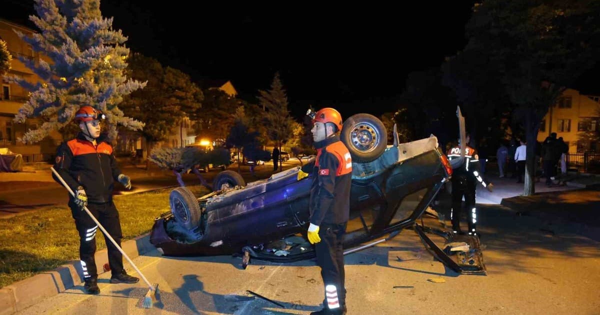 Ürgüp'te Cadde Yarışı Kazayla Bitti: 6 Kişi Yaralandı