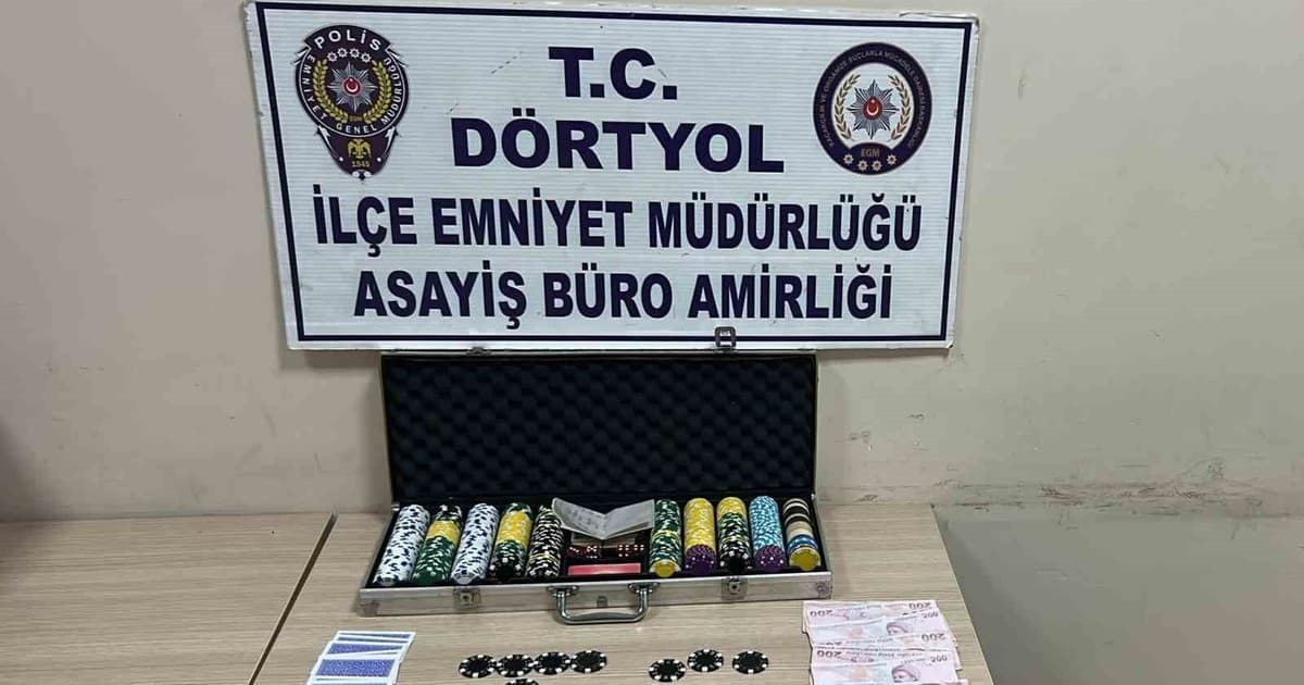 Hatay'da Yasa Dışı Kumara Geçit Yok: 6 Kişiye Ağır Ceza
