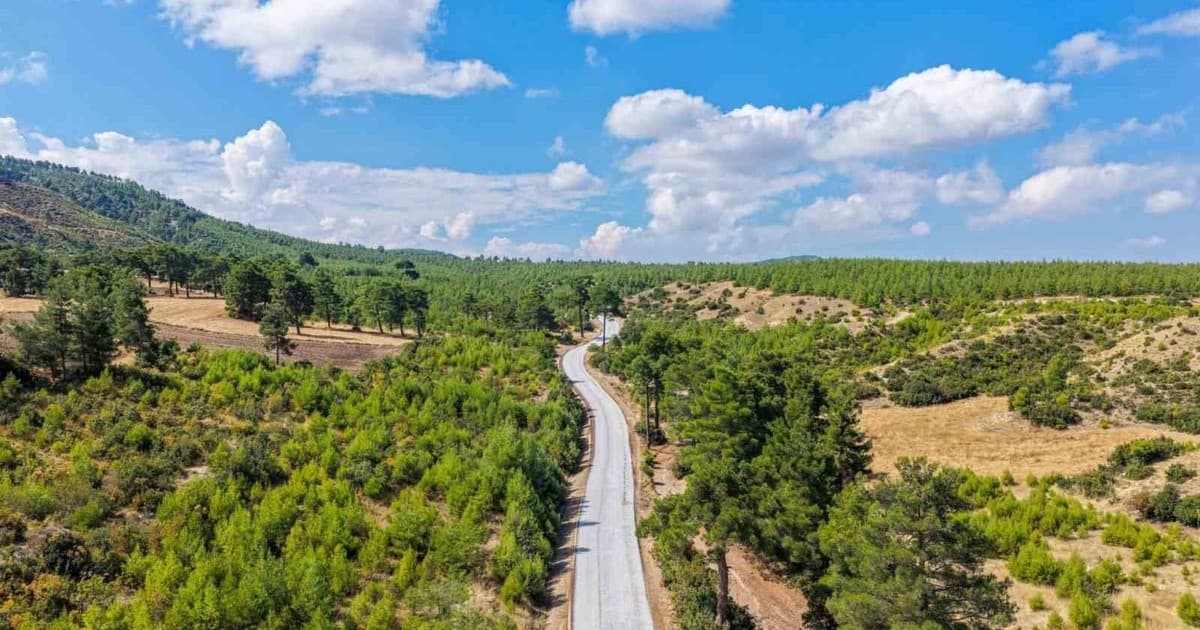 Denizli'de Honaz ve Bozkurt Arasını Kısaltan Yol Hizmete Açıldı