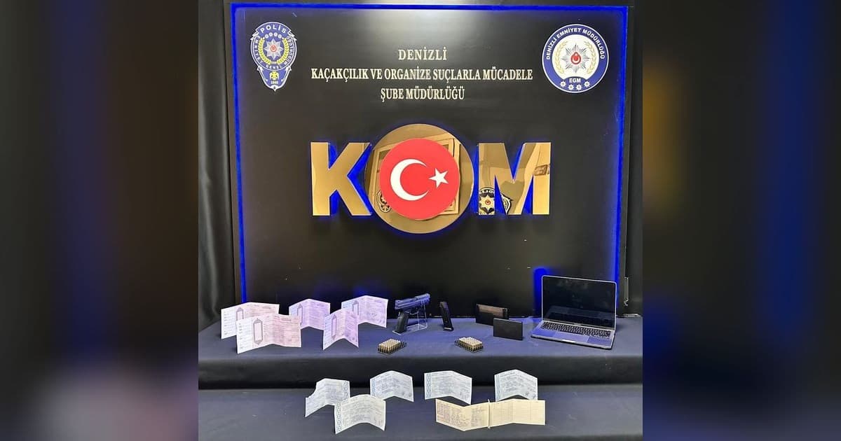 Denizli'de Dev Tefecilik Operasyonu: 3 Kişi Tutuklandı