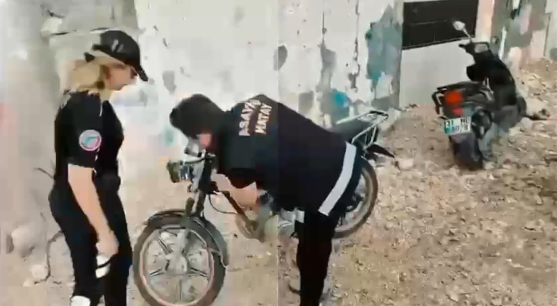 Hatay'da Motosiklet Tamircilerine Polisten Sıkı Denetim