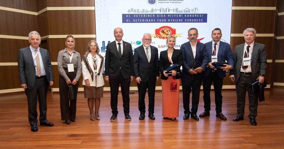 Uluslararası Veteriner Gıda Hijyeni Kongresi Erzurum'da Yapıldı