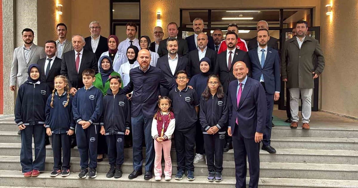 Bilal Erdoğan Akçakoca'da Okul Ziyaretinde Bulundu