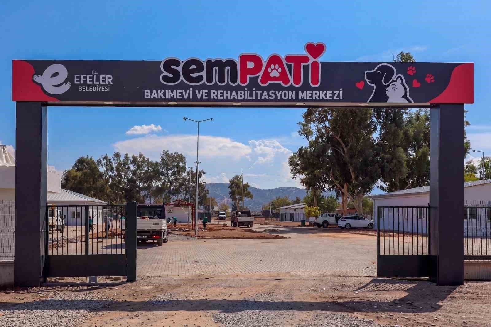 Efeler'de Sokak Hayvanları İçin Tasarlanan Dev Tesis Açılışa Hazırlanıyor