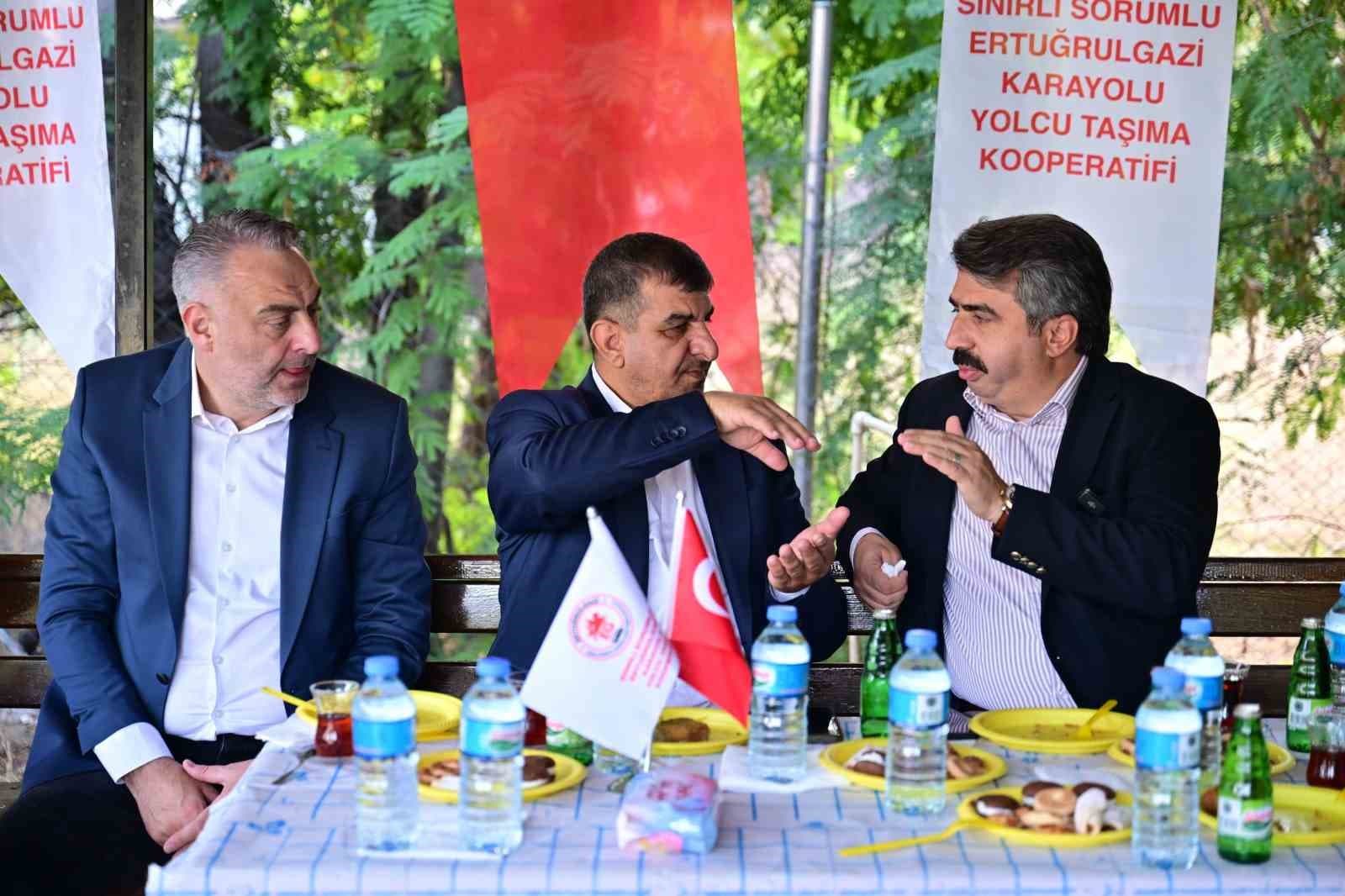 Başkan Oktay Yılmaz Ulaşım Esnafıyla Bir Araya Geldi