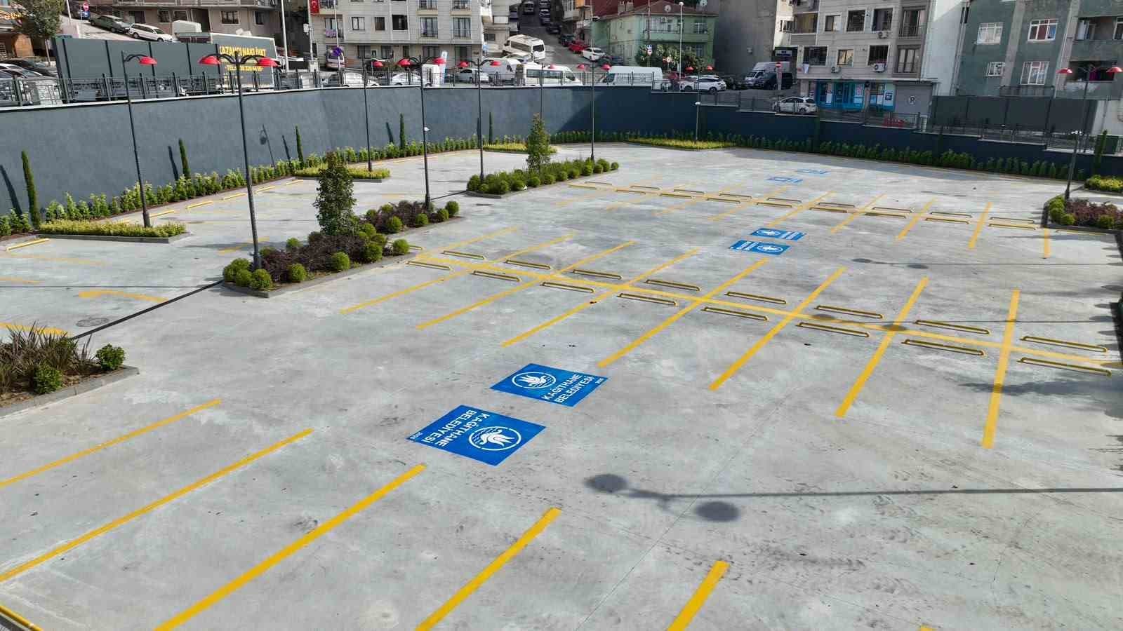 Çağlayan Açık Otoparkı hizmete açıldı