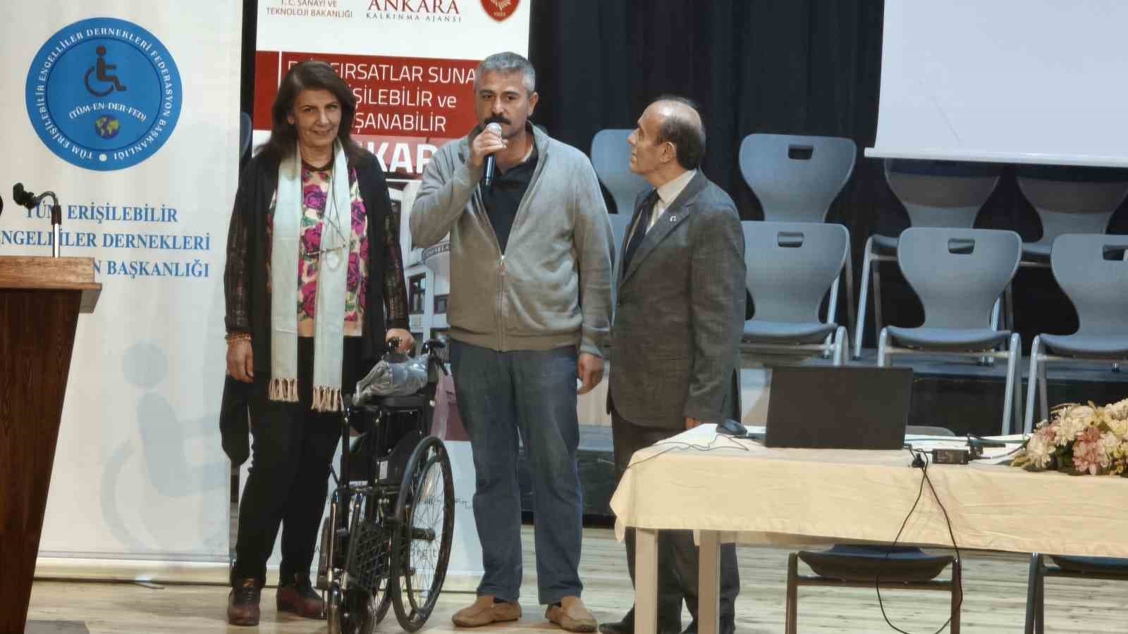 Ankara Kalkınma Ajansı’ndan engelli bireylerin ailelerine eğitim