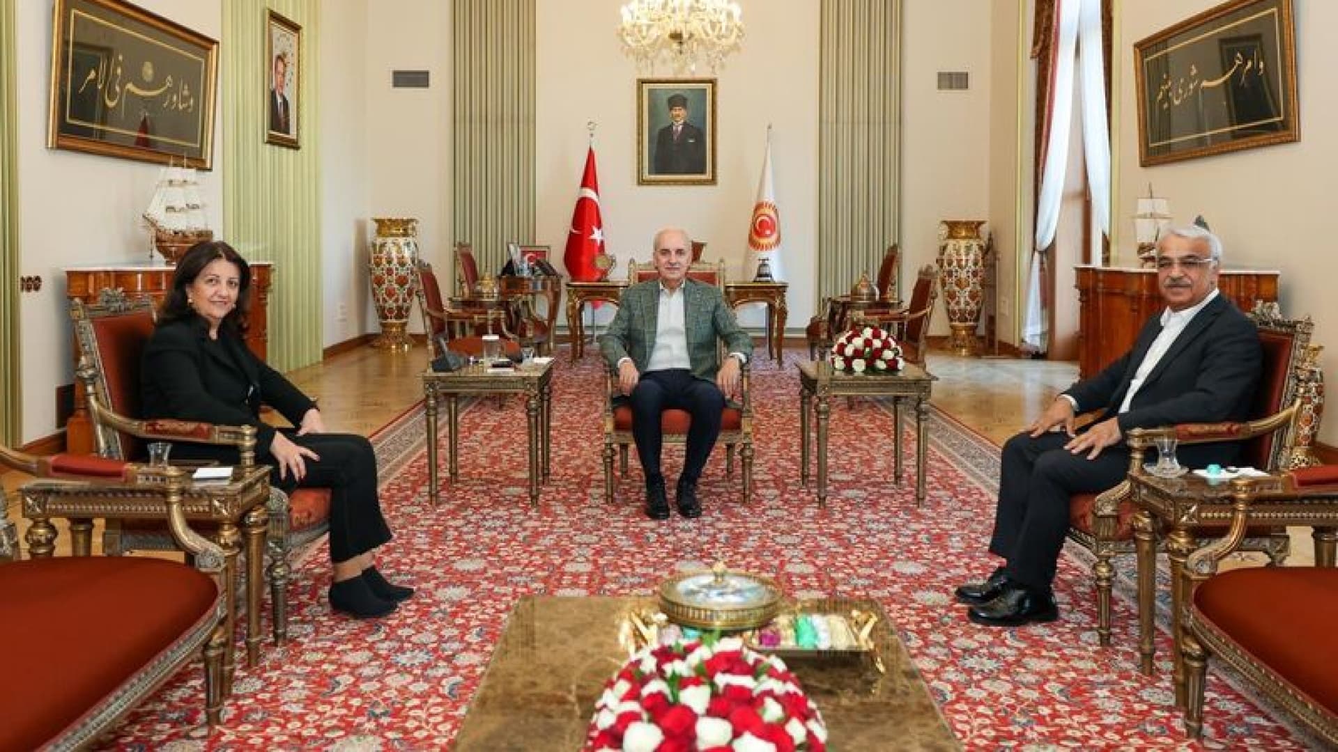 İmralı Heyeti, Kurtulmuş ile görüştü