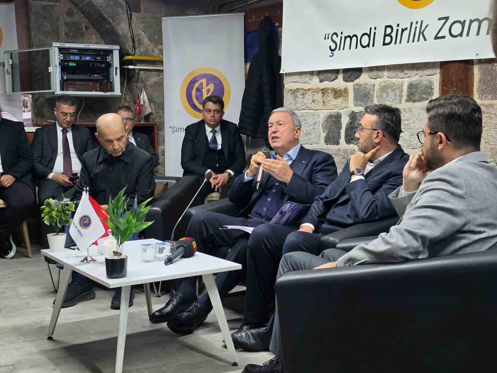 Birlik Söyleşileri’nin ilk konukları Hulusi Akar ve Bekir Yıldız oldu