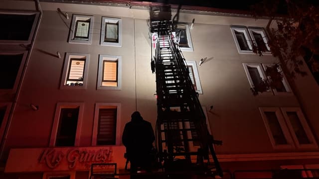Kütahya’da kombiden çıkan yangın sündürüldü