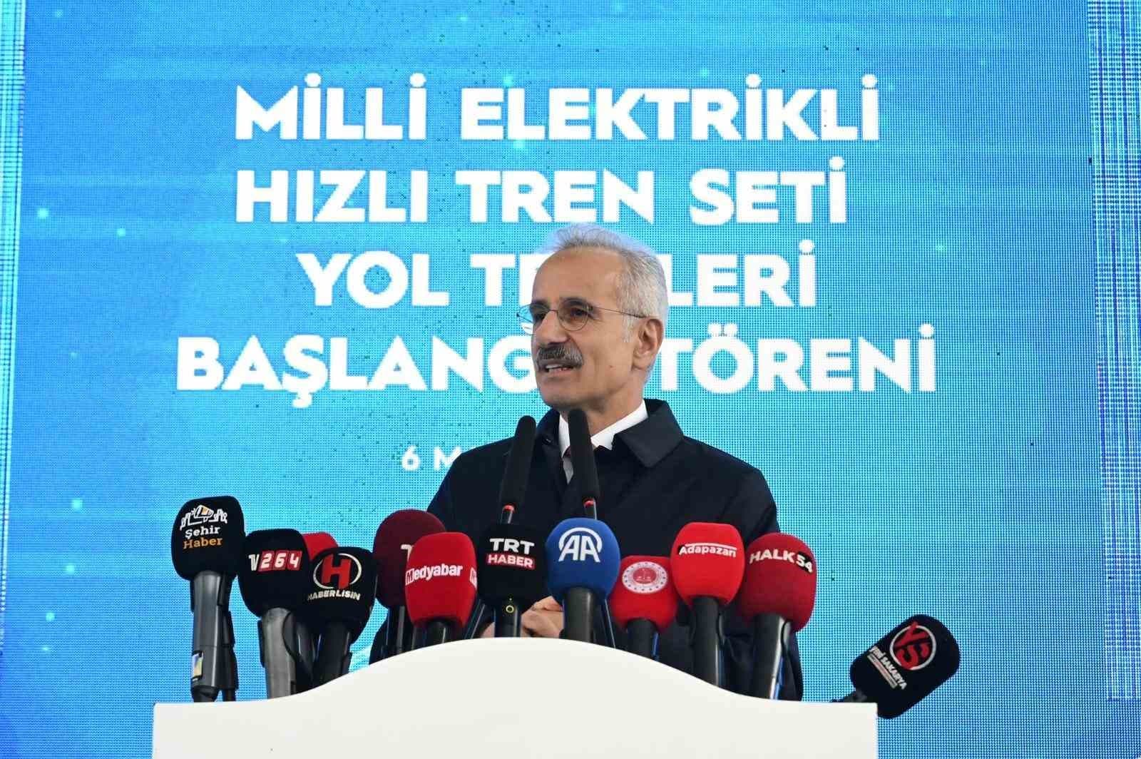 Milli Hızlı Tren filosu için ikinci set yolda