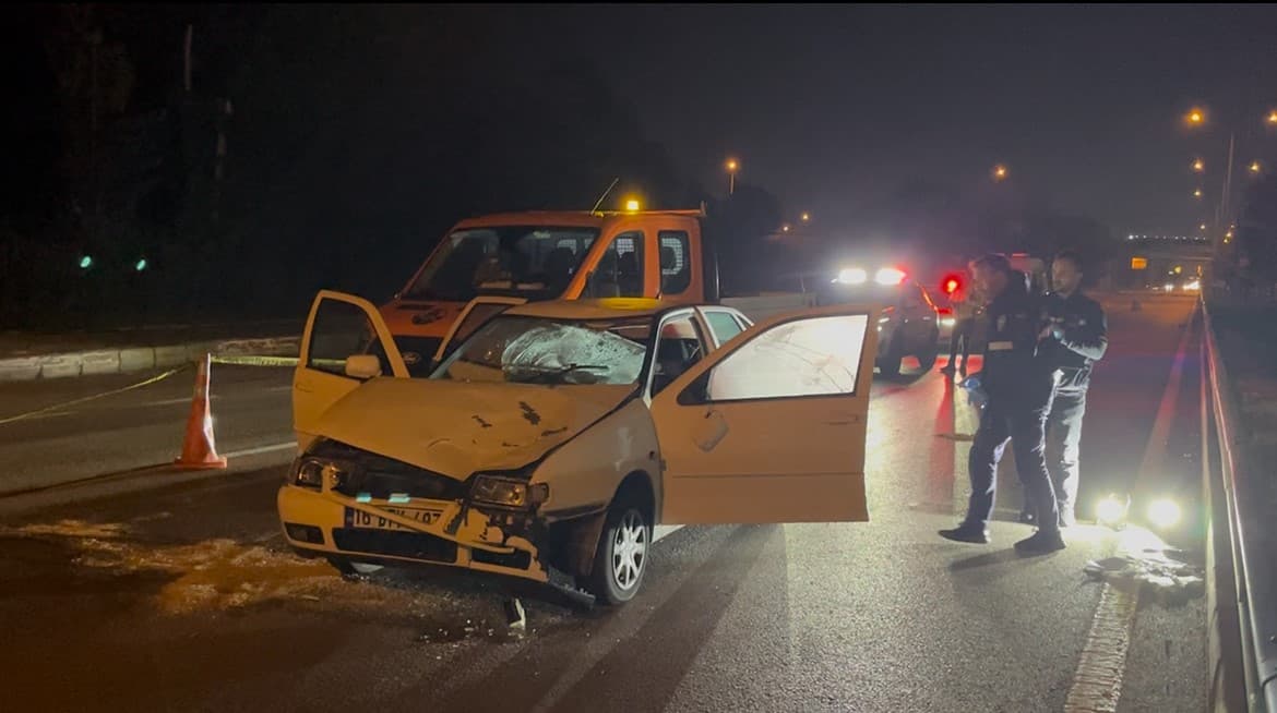 Bursa’da feci kaza: Otomobilin çarptığı şahıs hayatını kaybetti