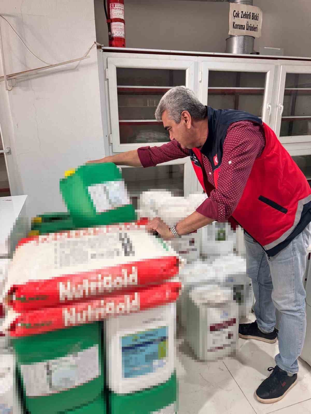 Alanya’da gübre denetimleri sürüyor